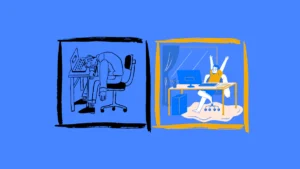 Porównanie wypalenia zawodowego i pracy dającej radość oraz spełnienie zawodowe