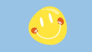 Test poczucia szczęścia – skala emocji od smutku do radości pokazująca poziom zadowolenia z życia